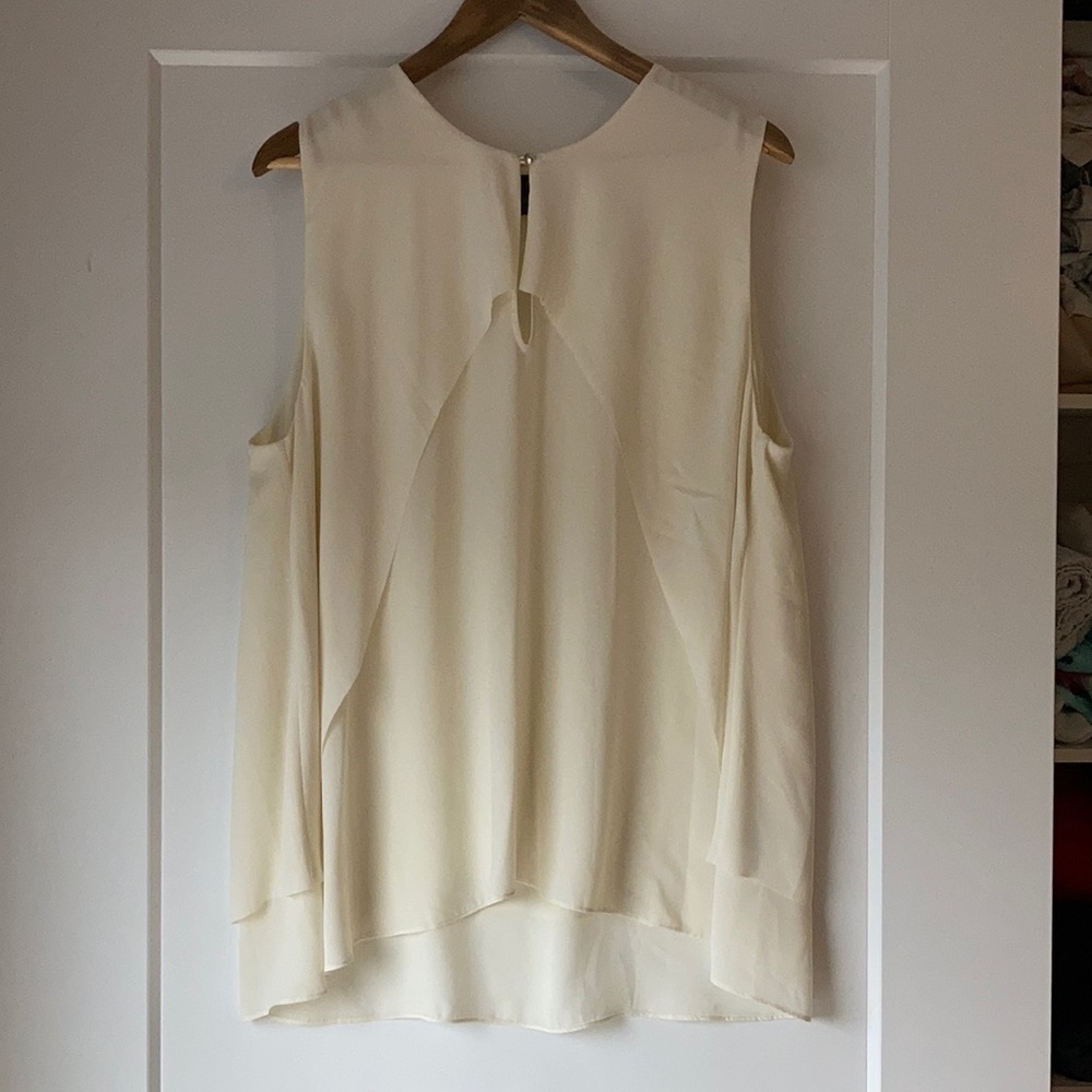 Sheer short sleeve dress shirt